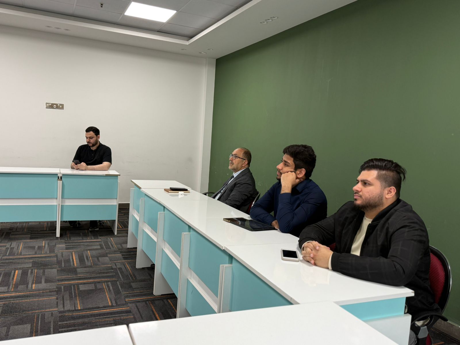 Developmental meeting at the college