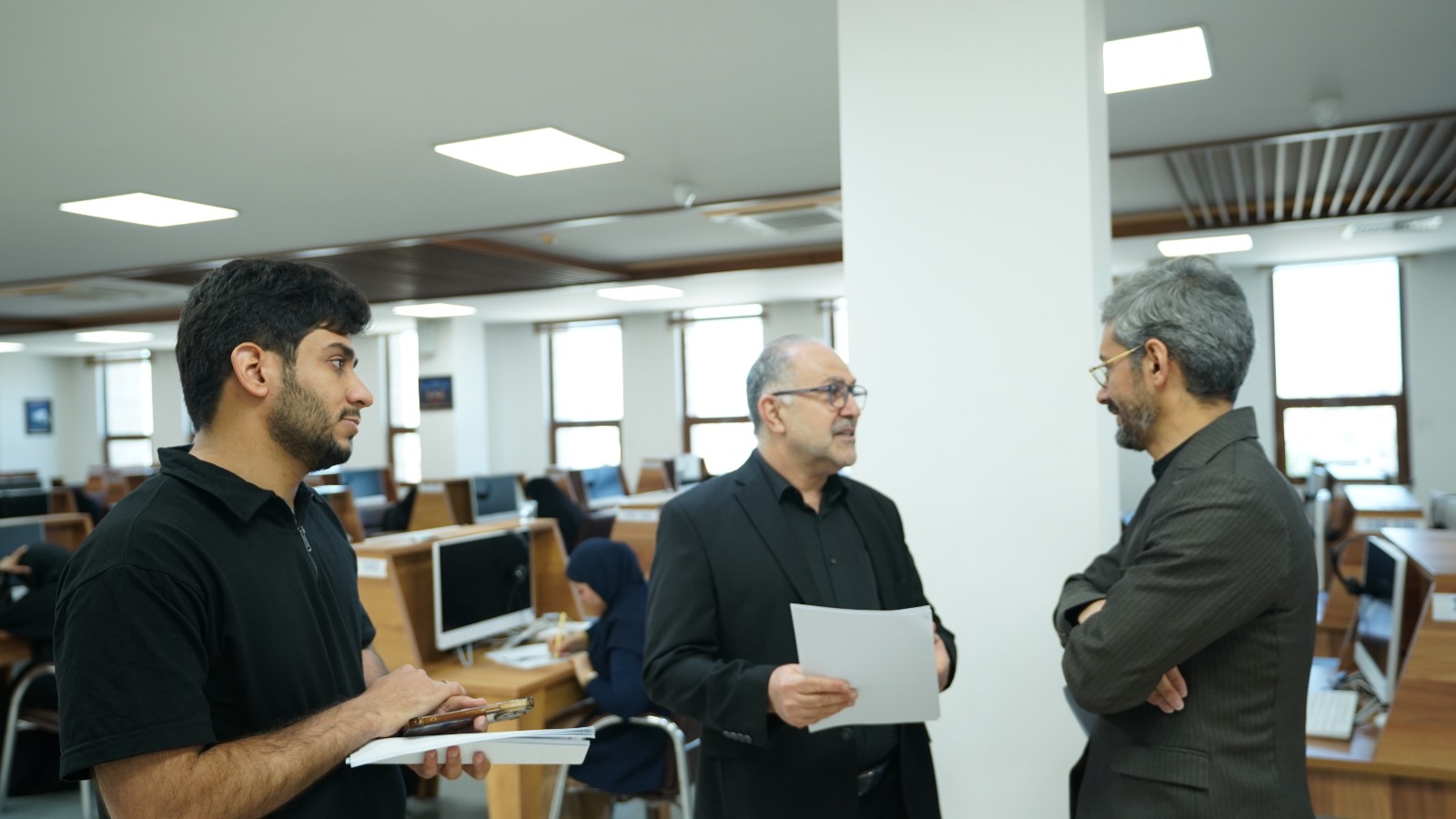 Al-Subtain University Presidency and the College of Medical Rehabilitation Inspect End-of-Course Examinations for the Speech Therapy and Occupational Therapy Departments